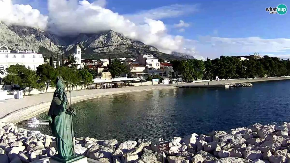 Apartman Rivana Baška Voda Esterno foto